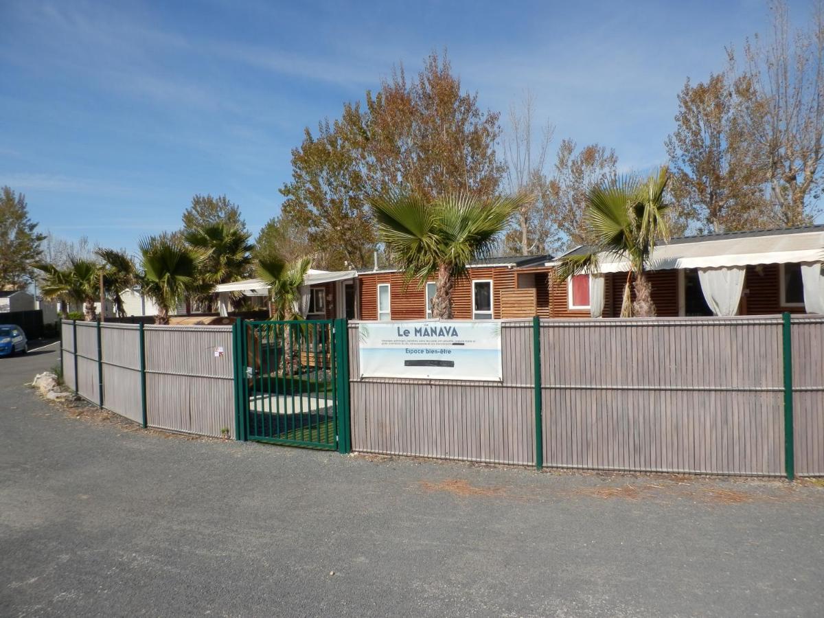 Hotel Camping Les Sables Du Midi Valras-Plage Esterno foto